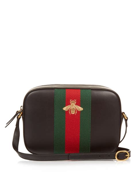 gucci bee bag crossbody|authentic gucci crossbody bag unisex.